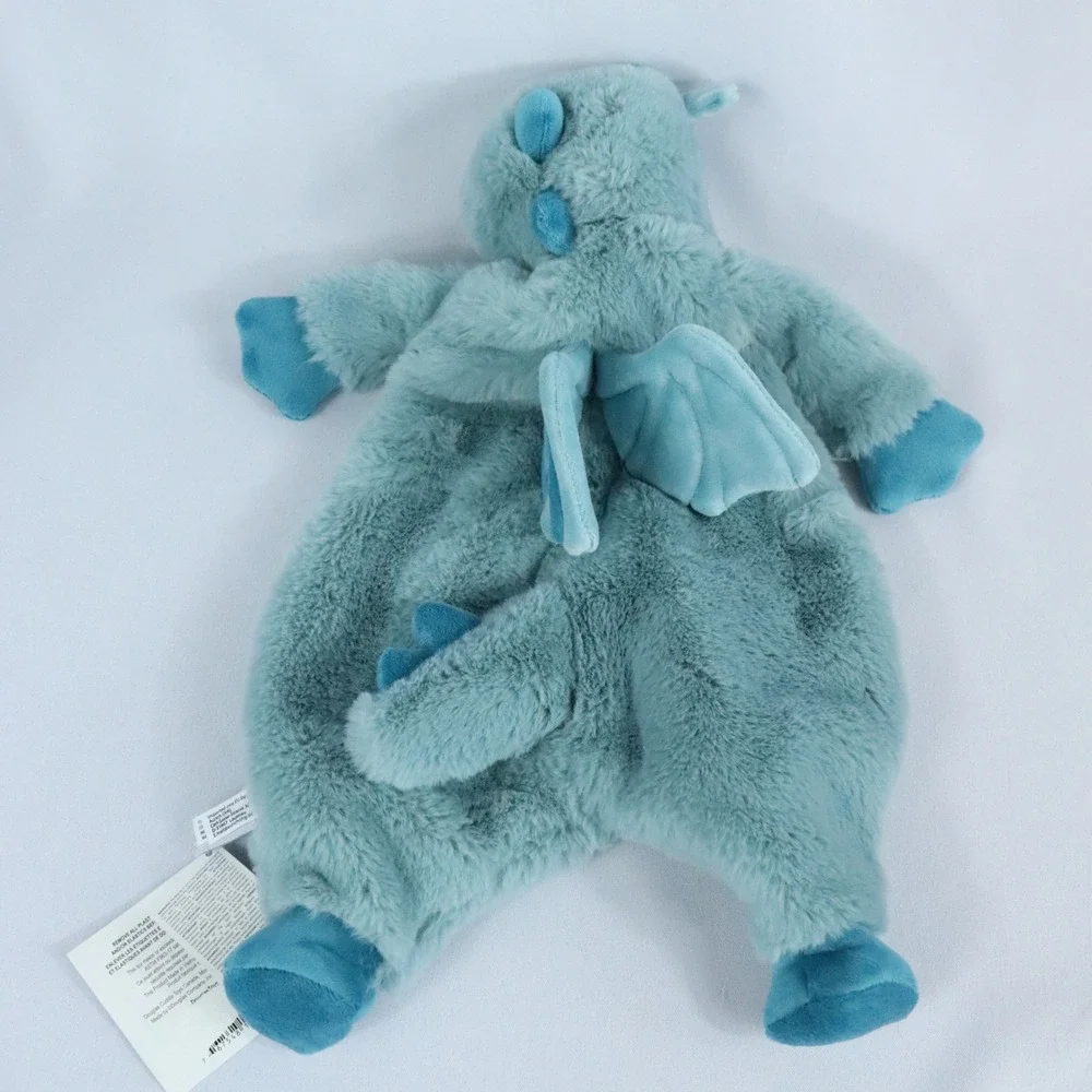 Douglas Blue Dragon Sshlumpie Baby Plush Stuffed Lovey Blanket Toy New with Tags
